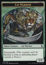 猫・戦士/CAT WARRIOR & エレメンタル/ELEMENTAL 【英語版】 [C18-トークン]