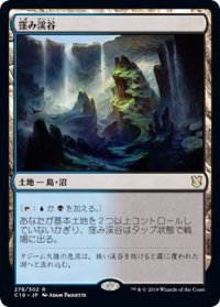 窪み渓谷/Sunken Hollow 【日本語版】 [C19-土地R]