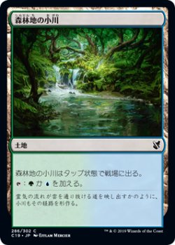 画像1: 森林地の小川/Woodland Stream 【日本語版】 [C19-土地C]