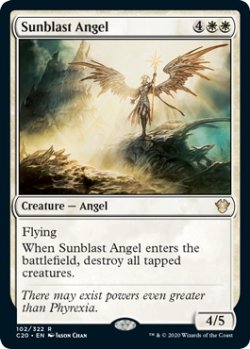 画像1: 太陽破の天使/Sunblast Angel 【英語版】 [C20-白R]