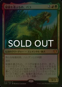 画像1: [FOIL] 秘儀を運ぶもの、パコ/Pako, Arcane Retriever 【日本語版】 [C20-金MR]
