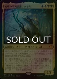 [FOIL] 光明の不可思議、タヤム/Tayam, Luminous Enigma 【日本語版】 [C20-金MR]