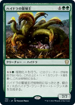 画像1: ハイドラの繁殖主/Hydra Broodmaster 【日本語版】 [C21-緑R]