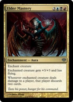 画像1: 古老の熟達/Elder Mastery 【英語版】 [CON-金U]