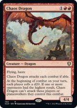 混沌のドラゴン/Chaos Dragon 【英語版】 [CLB-赤R]