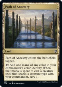 祖先の道/Path of Ancestry 【英語版】 [CLB-土地C]