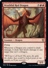 怒れるレッド・ドラゴン/Wrathful Red Dragon 【英語版】 [CLB-赤R]