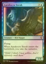 [FOIL] アーラコクラの隠密/Aarakocra Sneak 【英語版】 [CLB-青C]