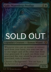[FOIL] ウォーターディープの多芸多才、ゲイル/Gale, Waterdeep Prodigy 【英語版】 [CLB-青R]