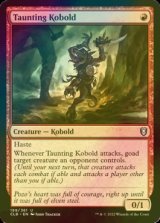 [FOIL] 嘲るコボルド/Taunting Kobold 【英語版】 [CLB-赤U]