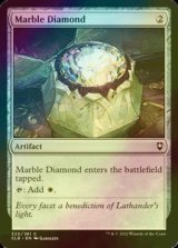 [FOIL] 乳白色のダイアモンド/Marble Diamond 【英語版】 [CLB-灰C]