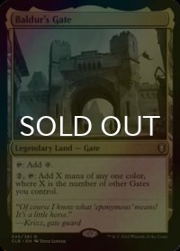 [FOIL] バルダーズ・ゲート/Baldur's Gate 【英語版】 [CLB-土地R]