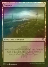 [FOIL] 沼/Swamp No.459 【英語版】 [CLB-土地C]