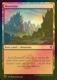 [FOIL] 山/Mountain No.464 【英語版】 [CLB-土地C]