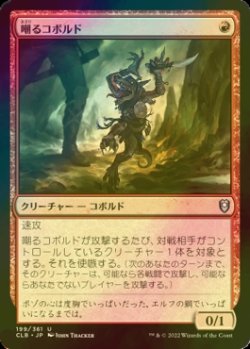 画像1: [FOIL] 嘲るコボルド/Taunting Kobold 【日本語版】 [CLB-赤U]