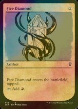 [FOIL] 緋色のダイアモンド/Fire Diamond (ショーケース版) 【英語版】 [CLB-灰C]