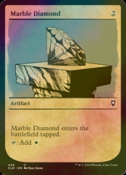 画像1: [FOIL] 乳白色のダイアモンド/Marble Diamond (ショーケース版) 【英語版】 [CLB-灰C]