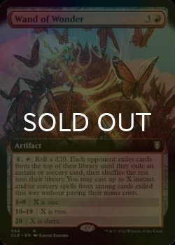 画像1: [FOIL] ワンド・オヴ・ワンダー/Wand of Wonder (拡張アート版) 【英語版】 [CLB-赤R]