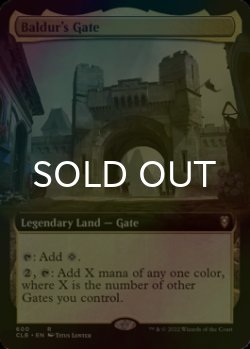 画像1: [FOIL] バルダーズ・ゲート/Baldur's Gate (拡張アート版) 【英語版】 [CLB-土地R]