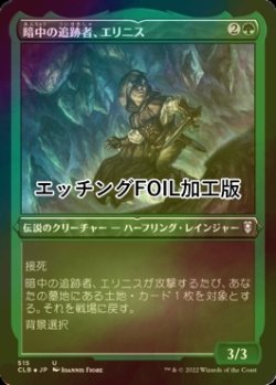 画像1: [FOIL] 暗中の追跡者、エリニス/Erinis, Gloom Stalker (エッチング仕様) 【日本語版】 [CLB-緑U]