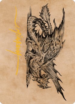 画像1: エインシャント・ブラス・ドラゴン/Ancient Brass Dragon No.049 (箔押し版) 【日本語版】 [CLB-アート]