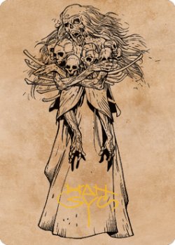 画像1: 骨の王、マークール/Myrkul, Lord of Bones No.073 (箔押し版) 【英語版】 [CLB-アート]