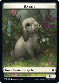 画像1: 兎/RABBIT 【英語版】 [CLB-トークン]