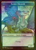 [FOIL] フェアリー・ドラゴン/FAERIE DRAGON & 宝物/TREASURE 【英語版】 [CLB-トークン]