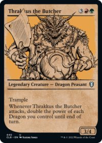 解体屋、スラッカス/Thrakkus the Butcher (ショーケース版) 【英語版】 [CLB-金U]