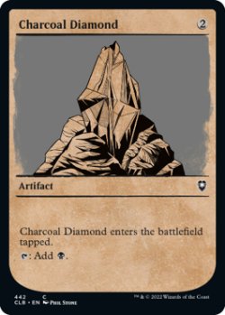 画像1: 炭色のダイアモンド/Charcoal Diamond (ショーケース版) 【英語版】 [CLB-灰C]