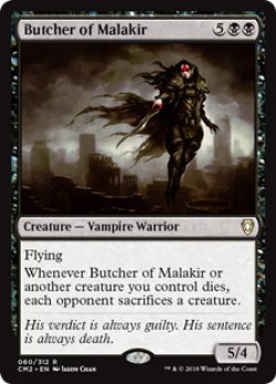 画像1: マラキールの解体者/Butcher of Malakir 【英語版】 [CM2-黒R]