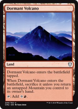 画像1: 休火山/Dormant Volcano 【英語版】 [CM2-土地U]