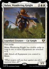 放浪の騎士、バーラン/Balan, Wandering Knight 【英語版】 [CMM-白R]