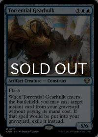 奔流の機械巨人/Torrential Gearhulk 【英語版】 [CMM-青R]
