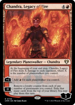 画像1: 火の後裔、チャンドラ/Chandra, Legacy of Fire 【英語版】 [CMM-赤R]
