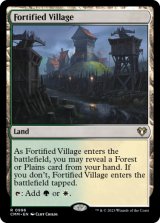 要塞化した村/Fortified Village 【英語版】 [CMM-土地R]