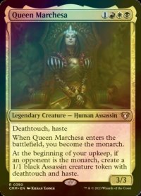 [FOIL] マルチェッサ女王/Queen Marchesa 【英語版】 [CMM-金R]