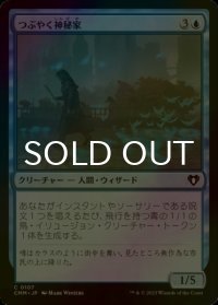 [FOIL] つぶやく神秘家/Murmuring Mystic 【日本語版】 [CMM-青C]