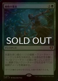 [FOIL] 蜘蛛の襲来/Arachnogenesis 【日本語版】 [CMM-緑R]