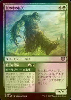 画像1: [FOIL] 豆の木の巨人/Beanstalk Giant 【日本語版】 [CMM-緑U]