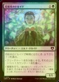 [FOIL] 花粉光のドルイド/Pollenbright Druid 【日本語版】 [CMM-緑C]