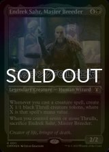 [FOIL] 練達の育種師、エンドレク・サール/Endrek Sahr, Master Breeder (エッチング仕様) 【英語版】 [CMM-黒R]