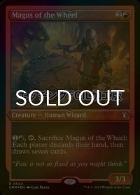 [FOIL] 輪の大魔術師/Magus of the Wheel (エッチング仕様) 【英語版】 [CMM-赤R]