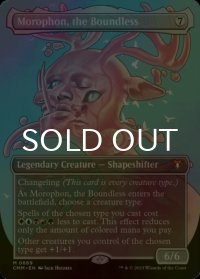 [FOIL] 限りないもの、モロフォン/Morophon, the Boundless (全面アート・海外産ブースター版) 【英語版】 [CMM-無MR]