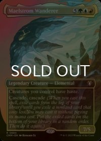 [FOIL] 大渦の放浪者/Maelstrom Wanderer (全面アート・海外産ブースター版) 【英語版】 [CMM-金R]