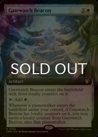 [FOIL] ゲートウォッチの標/Gatewatch Beacon (拡張アート版) 【英語版】 [CMM-白R]