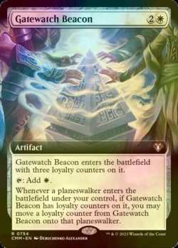 画像1: [FOIL] ゲートウォッチの標/Gatewatch Beacon (拡張アート版) 【英語版】 [CMM-白R]