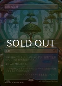 [FOIL] 回復の温泉/Rejuvenating Springs (全面アート・海外産ブースター版) 【日本語版】 [CMM-土地R]