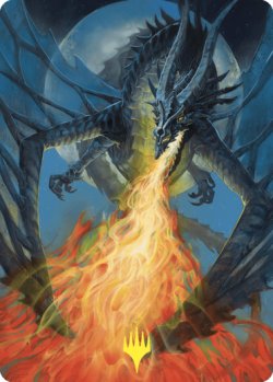 画像1: 災火のドラゴン/Balefire Dragon No.065 (箔押し版) 【日本語版】 [CMM-アート]
