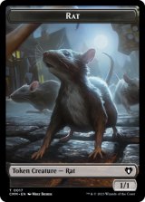 ネズミ/RAT 【英語版】 [CMM-トークン]